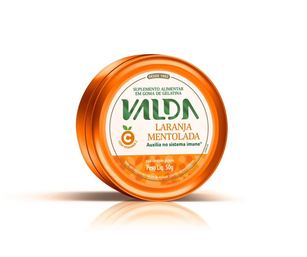 Bala Gelatina Valda C Lata 50G - Valda